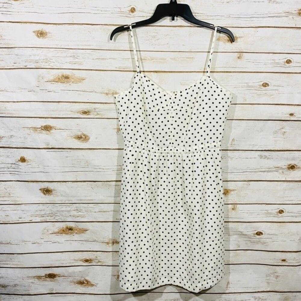 J. Crew Factory Polka Dot Pockets Cami Dress 12